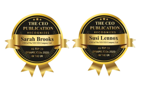CO CEO award for Sarah Brooks and Susi Lennox