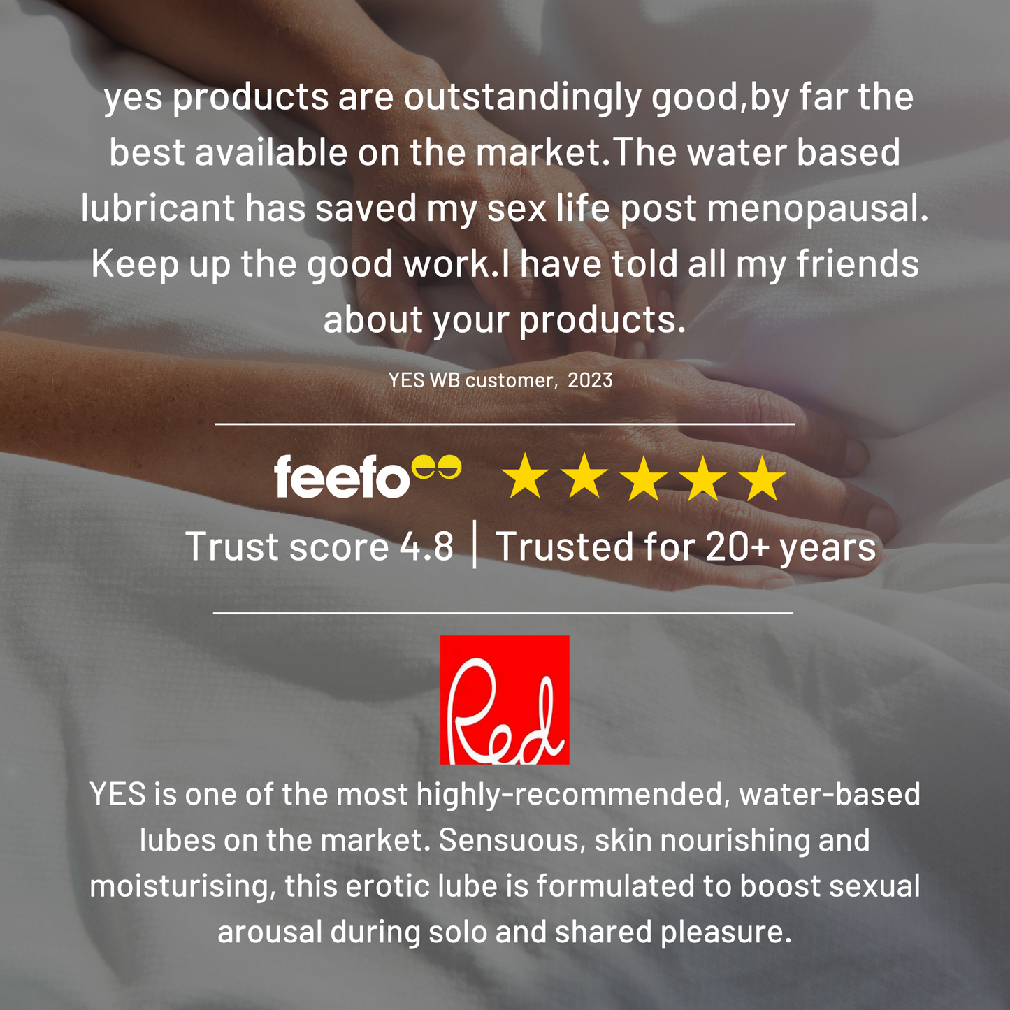 YES is one of the most highly recommended. Feefo reviews 4.9 star